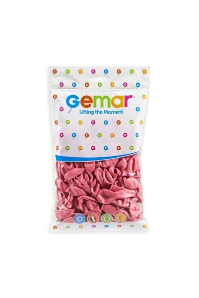 Gemar Set de 100 baloane din latex, A50, Roz bebeluș
