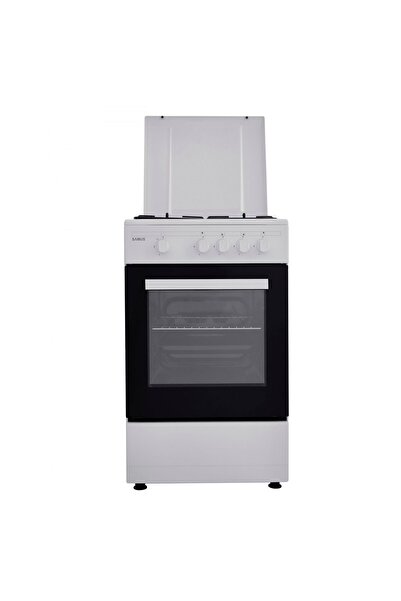 Samus Aragaz pe gaz alb SM 450ABS 50x50 cm cu cuptor pe gaz