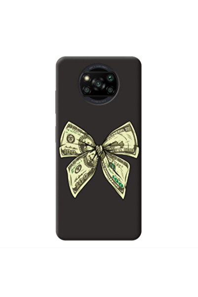Other Xiaomi Poco X3 /X3 Pro Bowtie Dollars Black Colored Silicone TPU Θήκη
