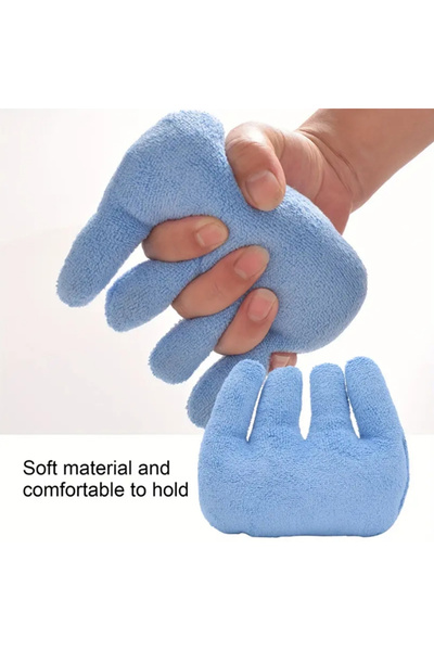 Choice Blue Hand Rehabilitation Grip Cushion with Finger Separators