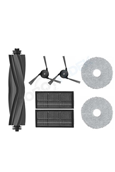 robotyedek Mova P50 Pro Ultra Compatible Rubber Brush Hepa Filter Mop Set-7 P...