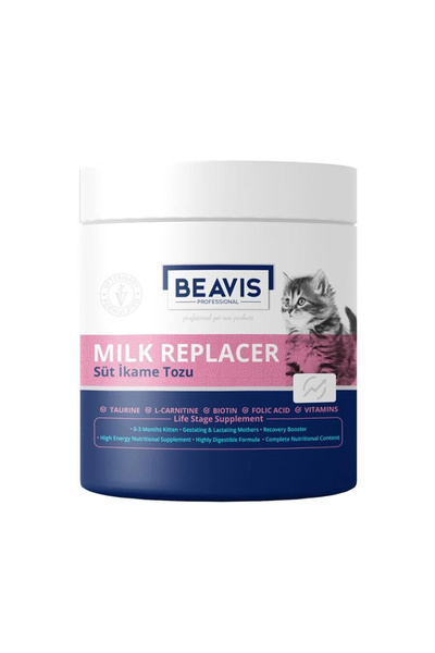 BEAVIS Kedi Süt İkame Tozu 200 Gr.