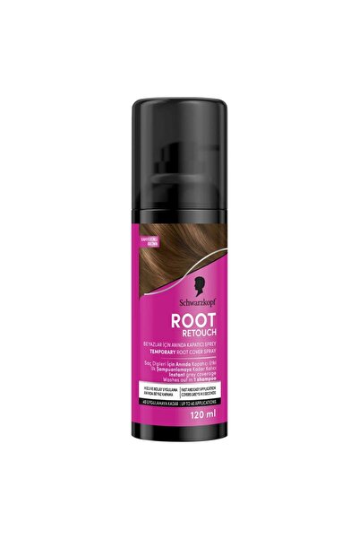 Root Retoucher Anında Saç Dip Kapatıcı Kahve 120 ml