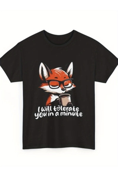 12 Teknoloji Men's & Women's Tolerant - Funny "I Will Tolerate You in a Minut...
