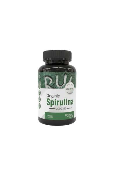 Organic Laperva Spirulina 2000 mg 90 Vegetarian Capsules