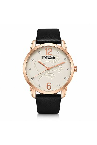 Watch Ceas pentru femei, Casual, Francesca di Geneva, Negru, FF400