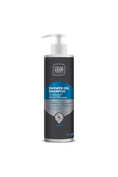 PharmaLEAD Shower Gel Shampoo For Men 3 in1 Σαμπουάν - Αφρόλουτρο για Σώμα, Μ...