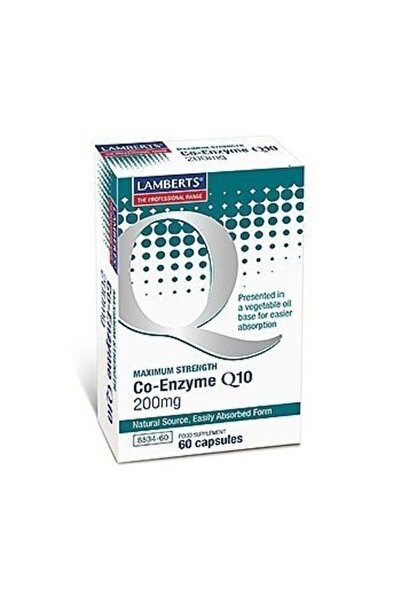 Lamberts Co-Enzyme Q10 200mg Μοναδικές Ευεργετικές Ιδιότητες για την Καρδιά &...