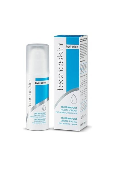 TECNOSKIN Hydraboost Facial Cream, Ενυδατική Κρέμα Προσώπου 50ml SPF15 για Κα...