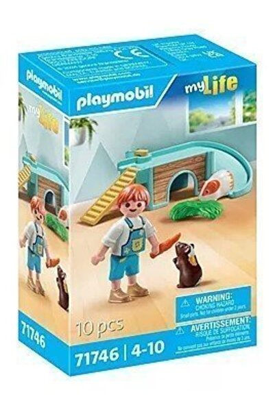 Playmobil Περιποίηση Κατοικιδίων: Ινδικά Χοιρίδια με Σπιτάκι (71746)