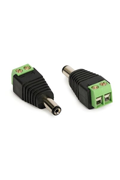 OEM Conector adaptor DC tată, 2.1 x 5.5 mm, pentru camere de supraveghere video