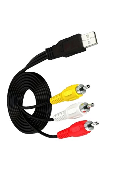 FAC Cablu adaptor, FAC, USB/RCA, Negru
