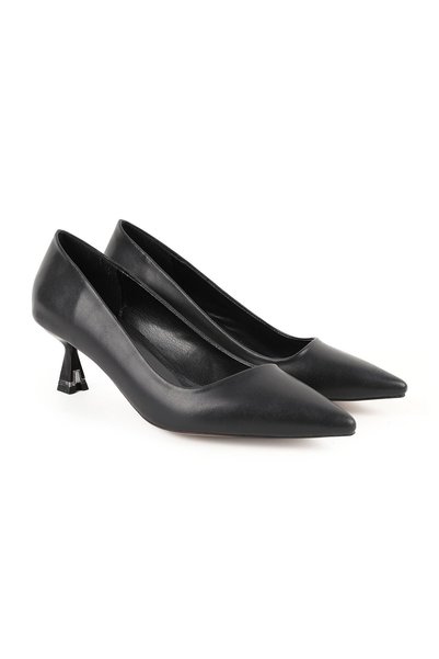 Libero Women's Stiletto Special Design Buckle Thin Goblet Heel Pointed Toe Classic Heeled Shoes L085.K21