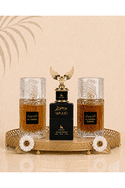 Ayelet Set de 3 parfumuri bărbătești orientale - Al Hamra Royal + Wajud + Al ...