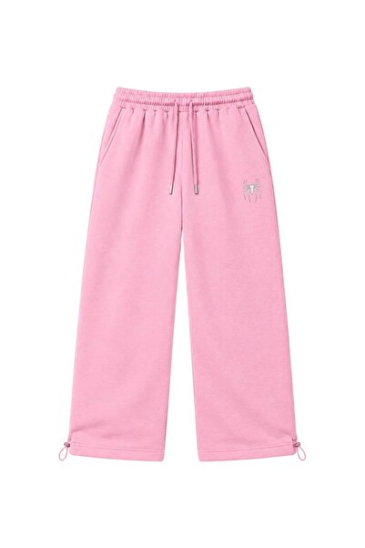 zaee Spider Embroidered Adjustable Leg Premium Baggy Sweatpants