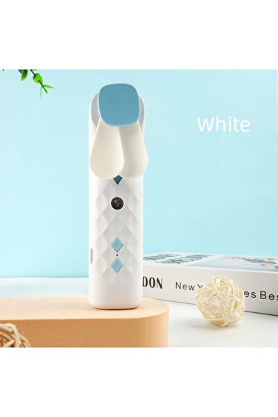 Choice China Mainland White 2 In 1 Portable Fan Humidifier USB Rechargeable H...
