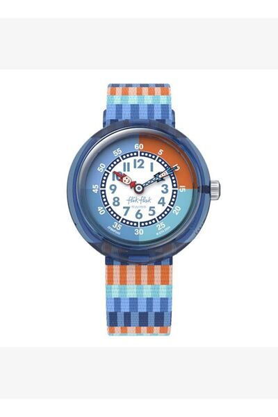 Flik Flak Fbnp243 Stripy Stripe Children's Wristwatch