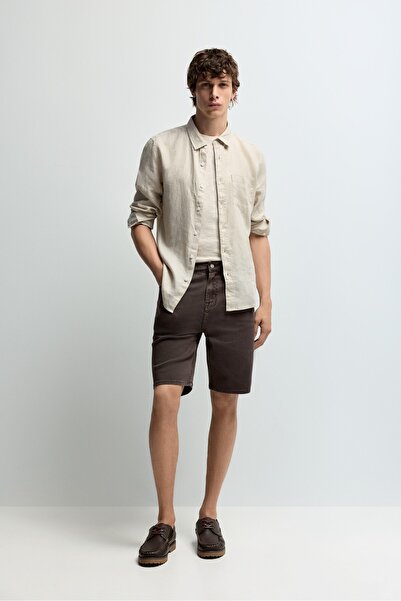 LEFTIES Slim fit denim bermuda