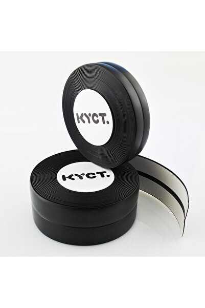 KYCT Bagheta finisare autoadeziva 10x10 mm neagra 5 m