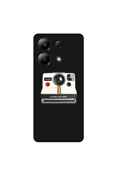 Other Xiaomi Redmi Note 13 4G Polaroid land camera Black Colored Silicone TPU...