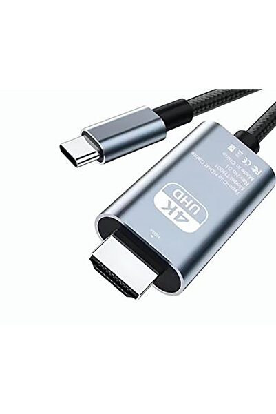 HEARTZ Usb-C To HDMI 4K UHD Görüntü Aktarıcı Kablo | Type-C To HDMI Adaptör |...