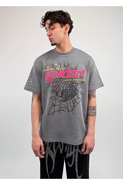 zaee Spider Stone Detail Oversize T-Shirt