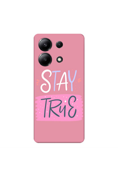 Other Xiaomi Redmi Note 13 4G Stay True Pink Colored Silicone TPU Θήκη
