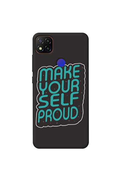 Other Xiaomi Redmi 9c Make Your Self Proud Black Colored Silicone TPU Θήκη