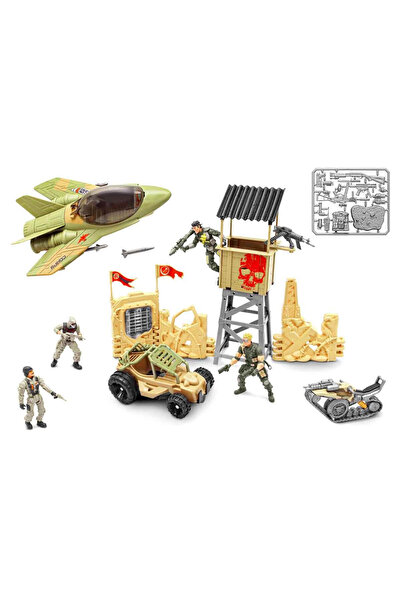 Feyza Oyuncak The Corps Mission Terrain Battle Askeri Oyun Seti | 34 Parça | ...