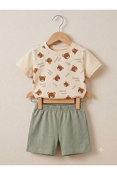Milanlı Kids Boy's Cotton Summer Set (Top and Bottom)