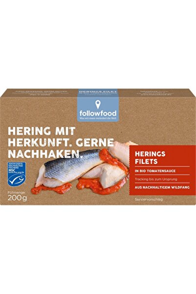 Followfish File de hering in sos te tomate