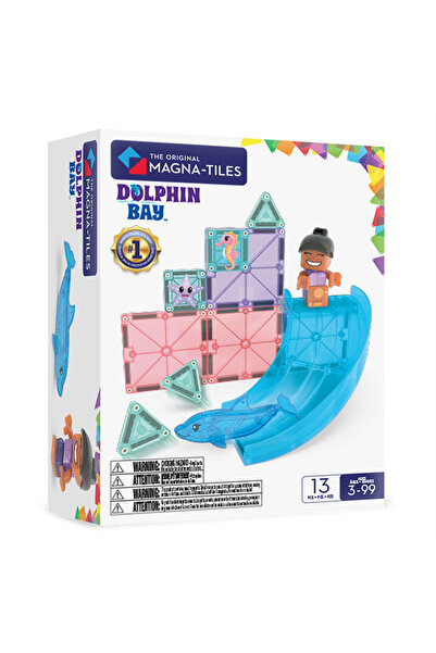 Magna Tiles MAGNA-TILES® - Dolphin Bay Manyetik Bloklar - 13 Parça