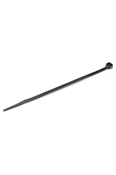 POWERTECH δεματικά καλωδίων TIES-048, 200x3.6mm, μαύρα, 100τμχ