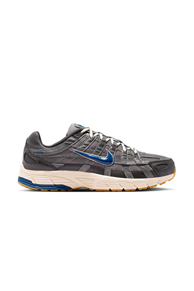 Nike P-6000 Y2K Tasarım Retro Günlük Spor Ayakkabı Gri / Lacivert / Krem
