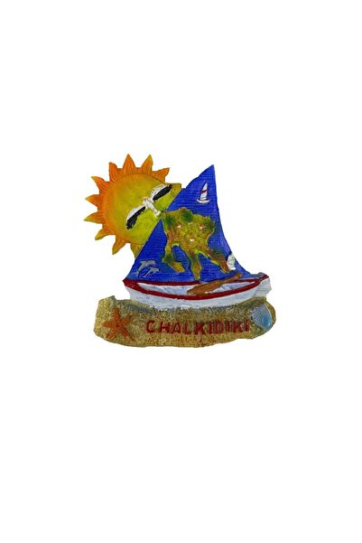 Tradesor Tουριστικό μαγνητάκι Souvenir - Σετ 12pcs - Chalkidiki - 678093