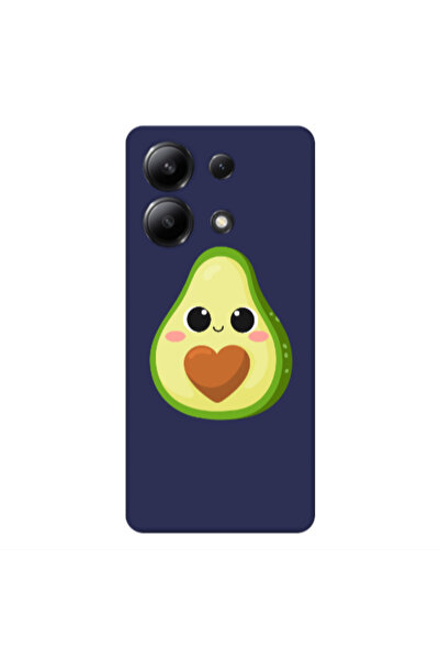Other Xiaomi Redmi Note 13 4G Baby avocado Dark blue Colored Silicone TPU Θήκη