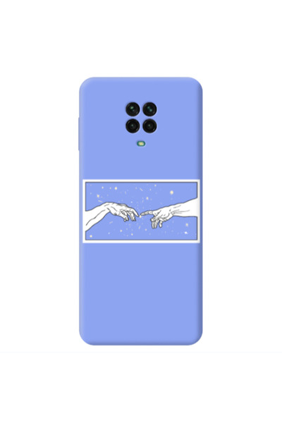 Other Xiaomi Redmi Note 9 Pro Touch Light Purple Colored Silicone TPU Θήκη