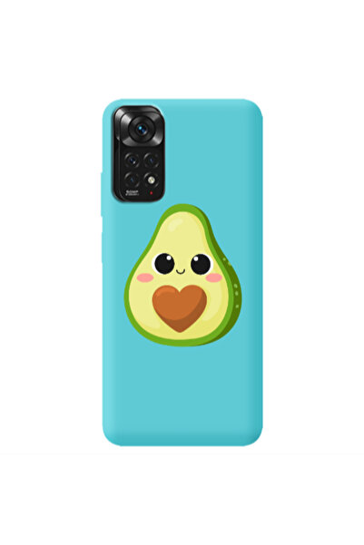 Other Xiaomi Redmi Note 11 4G Baby avocado Turquoise Colored Silicone TPU Θήκη
