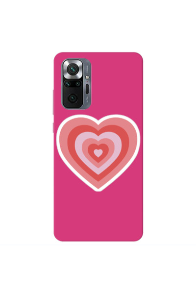 Other Xiaomi Redmi Note 10 Pro 4G My Heart Is Yours Fuchsia Colored Silicone ...