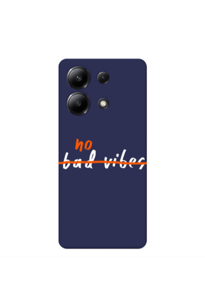 Other Xiaomi Redmi Note 13 4G No bad vibes 2 Dark blue Colored Silicone TPU Θήκη