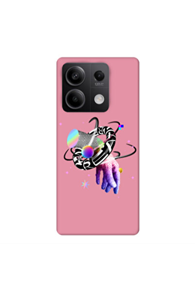 Other Xiaomi Redmi Note 13 5G Y2k Pink Colored Silicone TPU Θήκη
