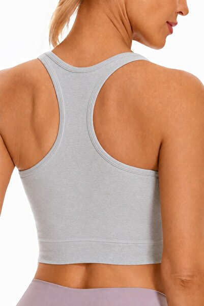 GHASSY CO . Women's Racerback Running Yoga Exercise Fitness Sports Bra Crs004