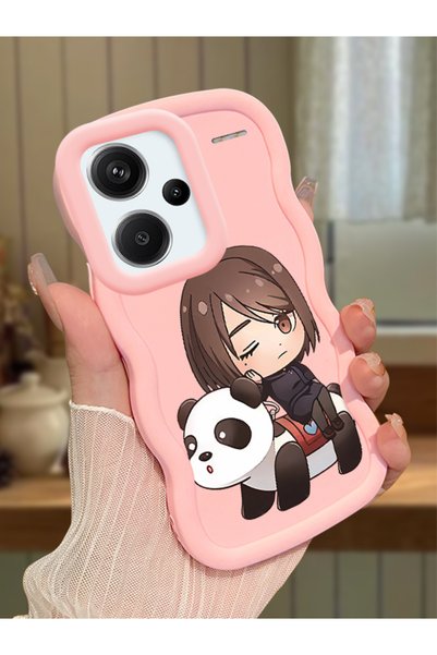 Hontinga Redmi Note 13 Pro Plus 5g Compatible Case Camera Protector Pink Sili...