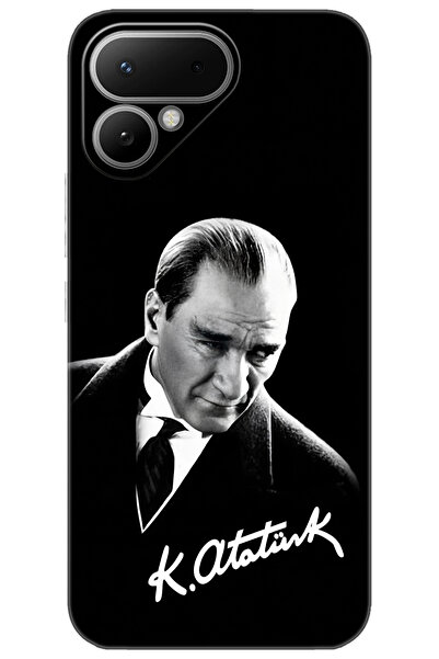 TECNO Pova Curve 2 5G (LK7k) Uyumlu Kılıf Desen Baskılı Silikon Mustafa Kemal...