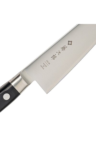 Tojiro Cutitul Bucatarului, Classic DP, otel inoxidabil VG-10 laminat, negru,...