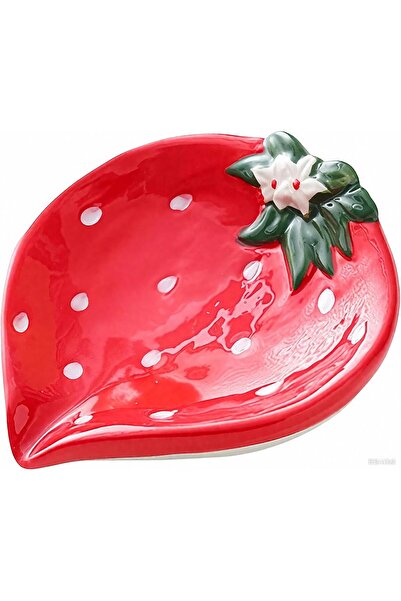Arabest Ceramic Soap Dish 13x13x4.5cm, Self Draining Soap Holder, Sponge Hold...