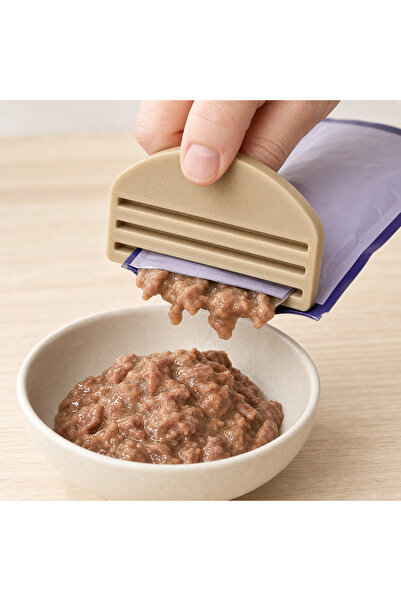 BESİNG Cat Food Pouch Scraper: Cat Wet Food Pouch Scraper