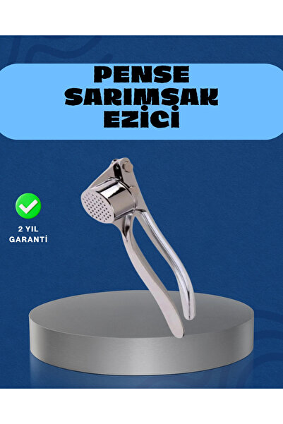 CNDR Kitchen Garlic Press with Non-Slip Handle and Strong Mechanism