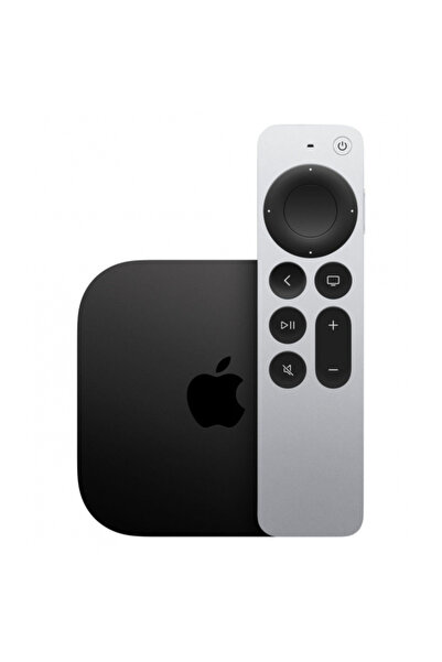 Apple Συσκευή αναπαραγωγής πολυμέσων τηλεόρασης (Γενιά 3), Wi-Fi, 4K, 64Gb MN...