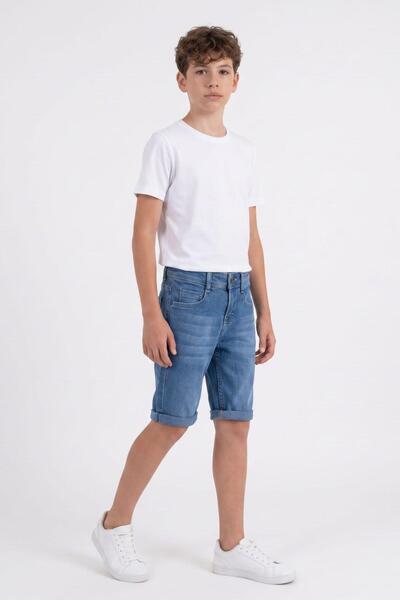 Pina Kids Boy's Lycra Denim Shorts Pnt6011